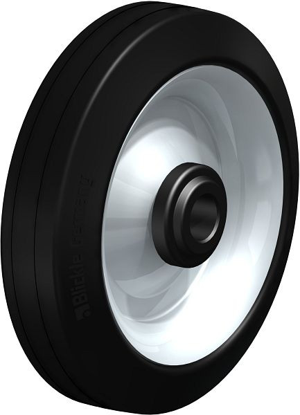 Blickle V 182/20G Rad aus Vollgummi, Schwarz, 41038