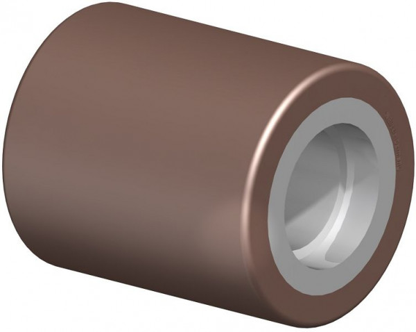 Blickle RK-HB 085x060/47x14-60-Z Rad aus Blickle Besthane®, Braun, 755703