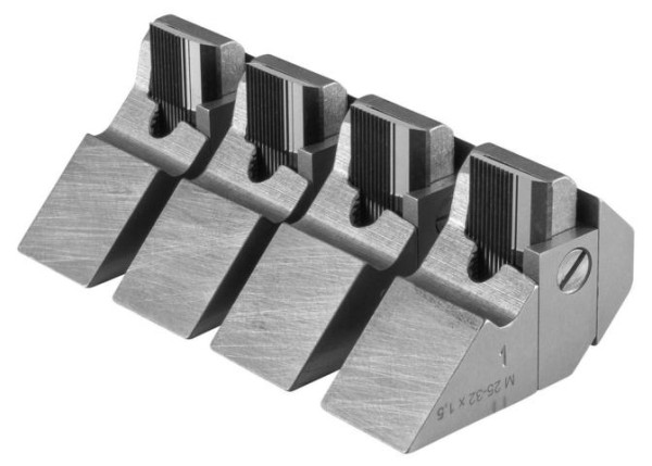 REMS Strehler-Schneidbacken HSS + Halter M 25-32 x 1,5, Satz, 759264 RHSS