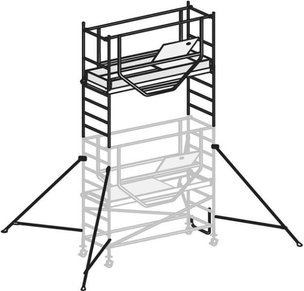 HYMER Fahrgerüst ADVANCED SAFE-T nach DIN EN 1004, Modul 2, 707515