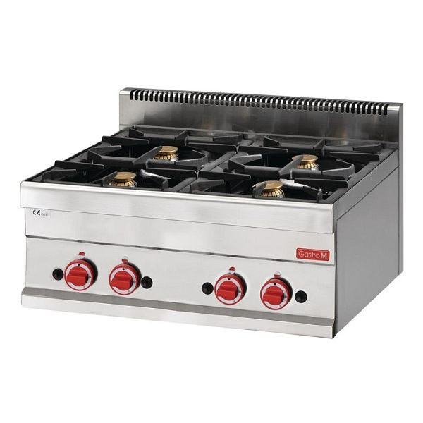 Gastro M Gasherd 65/70PCG, Erdgas, 650-Serie, Piezozündung, GN055