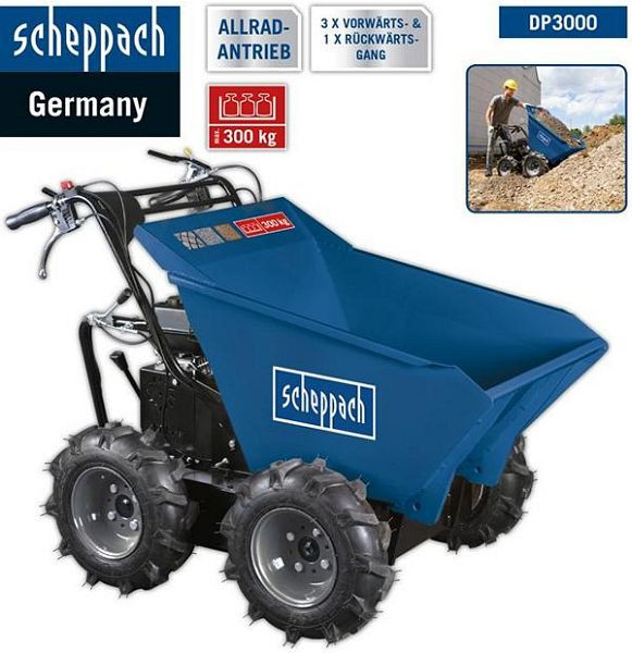 Scheppach Dumper DP3000, 6.5 PS, 5908802903