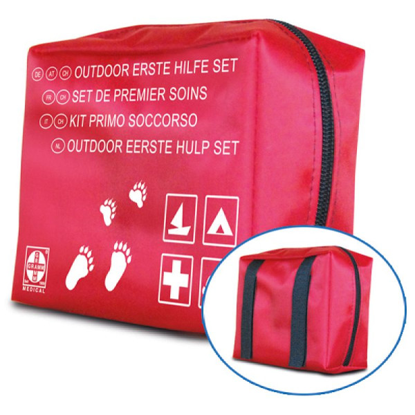 Stein HGS Verbandtasche -Outdoor- aus Nylon, mit Füllung, 150 x 120 x 55 mm, 25379