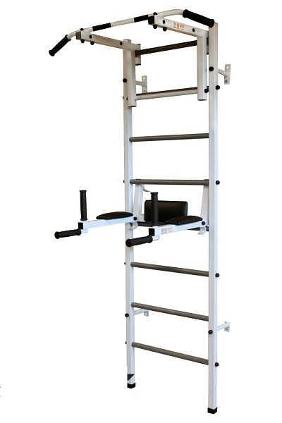 VaGo-Tools Sprossenwand Kletterwand Turnwand Sport Turngerät Weiss Sportgerät, 700-01/02/03-W_gv
