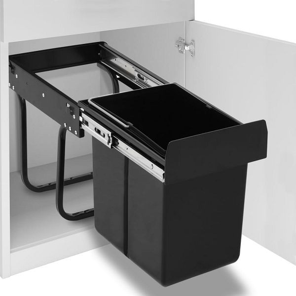 vidaXL Abfallsammler Soft-Close 20 L, 51178, 8719883811901