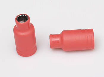 Lemp Steckschlüssel Einsatz 10mm 1/2" normal 12 kt VDE-GS, 2135410