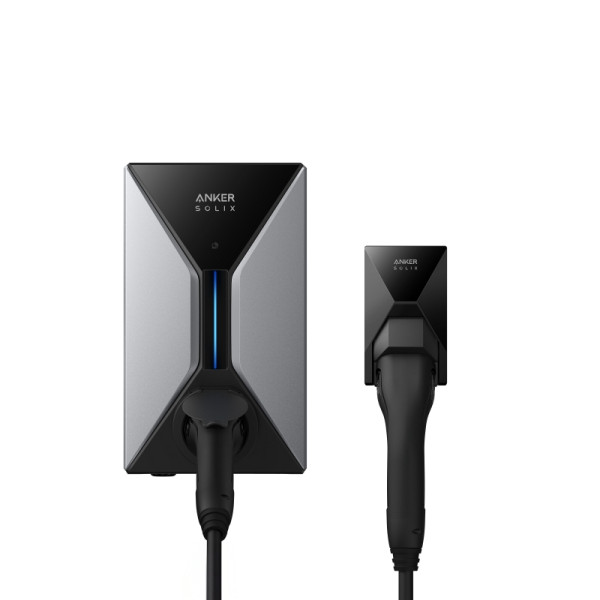 Anker SOLIX V1 Wallbox, Smartes Ladegerät für E-Autos - 22kW, Steckervariante, A5191GZ2