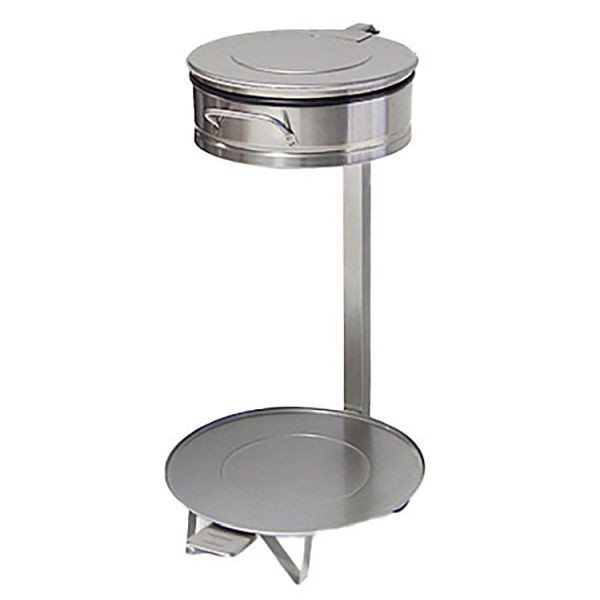 Gastro-Inox Abfallsackhalter mit Pedalbedienung, Edelstahl AISI 304, 403.110