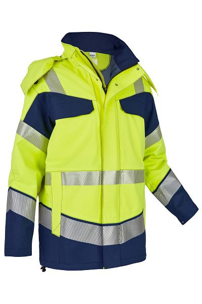ROFA Parka 2358, Größe 52/54, Farbe 354-leuchtgelb-marine, 5582358-354-52/54