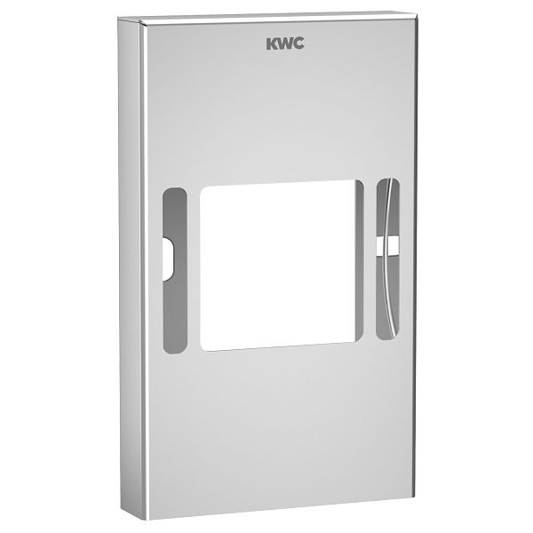 KWC Hygienebeutelspender, Rodan, Edelstahl, 91x150x21 mm, Aufputz, 2000101218
