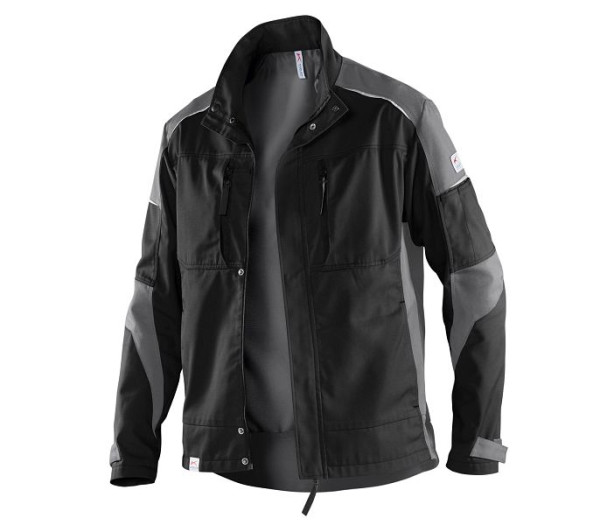 Kübler ACTIVIQ Jacke, Farbe: schwarz/anthrazit, Größe: XL, 1250 5365-9997-XL