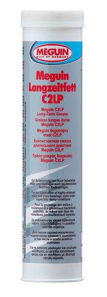 Meguin Langzeitfett C2LP, Kartusche Kunststoff, VE: 0,4 kg, 6684