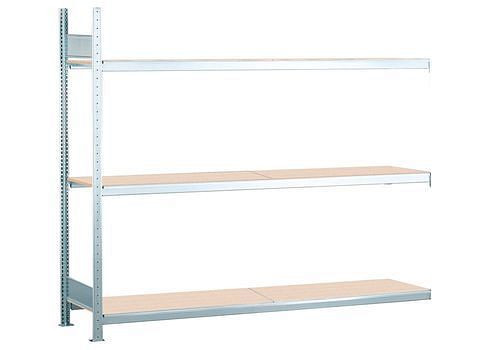 Schulte Weitspannregal mit Spanplatten, Anbaufeld, 3 Lagerebenen, Fachbreite 2000 mm, 2006 x 436 x 2000 mm, 278943