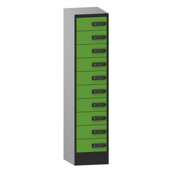KUKKO Akkuladeschrank mit Code-Lock RFID, X-LS-10, 4021176080227