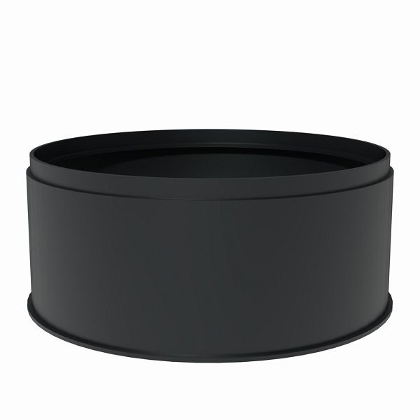 GreenLife Domverlängerung, hochwertiger Kunststoff (PE), 240 mm, schwarz, G0006176