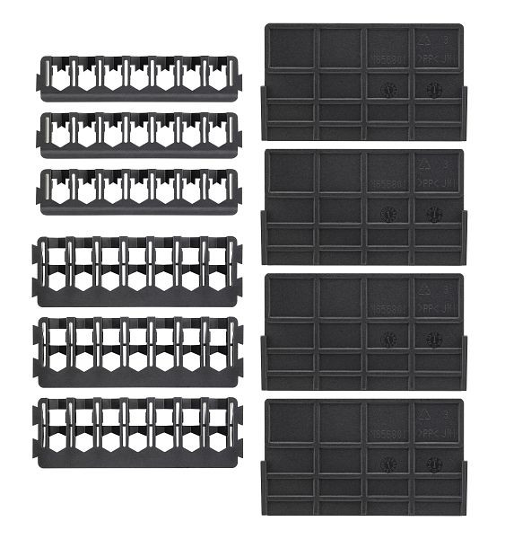 DeWalt Zubehör-Halterungen und Trennfächer für TOUGHCASE™ Koffer, VE: 10 Stück, DT70805-QZ