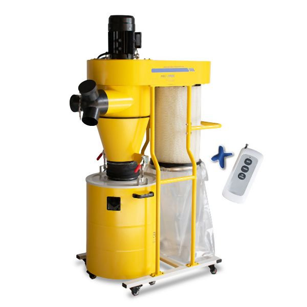 BAMATO Zyklonabsaugung mit Fernsteuerung (400V), ABZ-2000