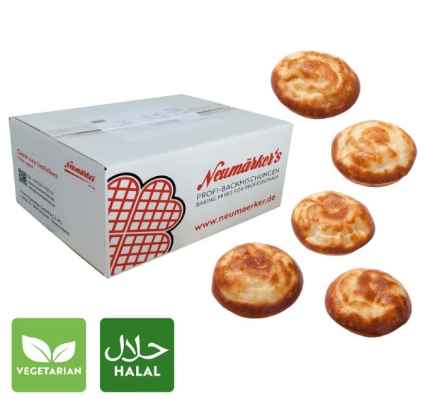 Neumärker Poffertjes-Ready-Mix, VE: Karton à 10 kg (10x 1 kg), 05-20125-01