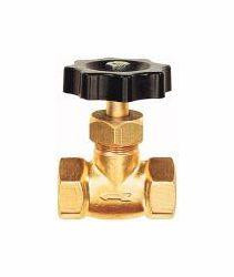 Riegler Nadelventil, Außengewinde mit Innenkonus bzw. Innengewinde Messing, 103767, 4047322034333