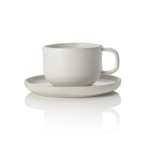 WAS Ober- und Untertasse, 0,275 L, Light Rock, VE: 6 Stück, 452405027
