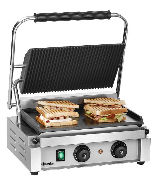 Bartscher Kontaktgrill "Panini-T" 1GR, A150776, 4015613717173