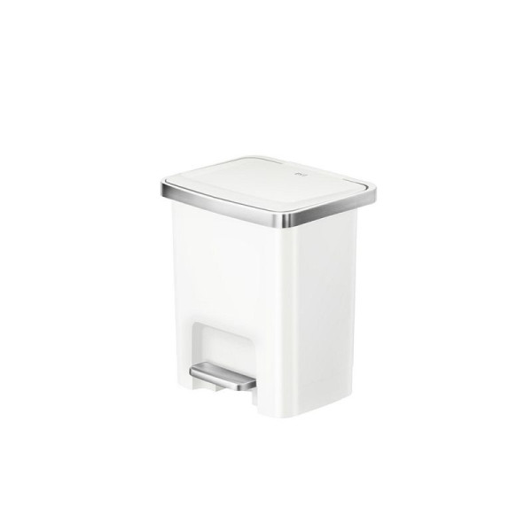 STEIN HGS Hana 2 Treteimer, weiß, 15 Liter, 84005.0002