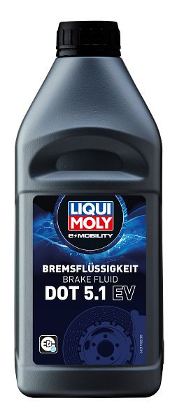 LIQUI MOLY Bremsflüssigkeit DOT 5.1 EV, Kanister Kunststoff, VE: 1 Liter, 21730