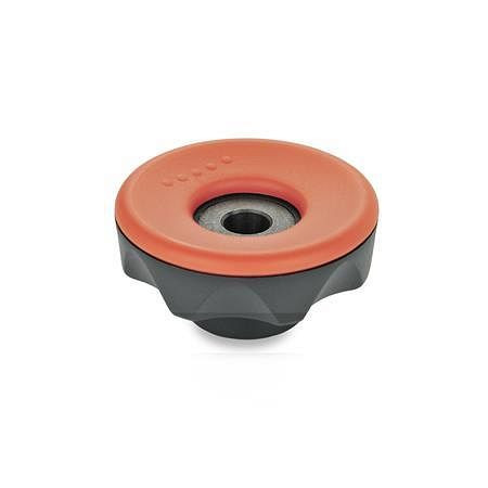 Ganter Sterngriffe, Kunststoff (GN 636-56-B8-C-DOR), VE: 25 Stück, 636-56-B8-C-DOR