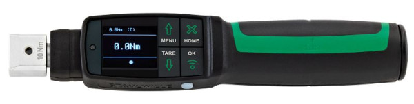 STAHLWILLE Drehwinkel-Drehmomentschlüssel MANOSKOP mit Aufnahme für Einsteckwerkzeug Nr.714/ 1 1-10 Nm Werkzeugaufnahme 9x12 mm, 96500901
