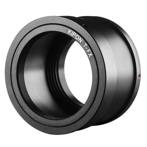 Kipon T2 Adapter auf Fuji X, Produktfarbe: Schwarz, 1019557, 4250234595575