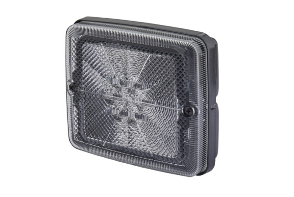 HELLA LED-Rückfahrscheinwerfer, 24V, Anbau, für waagerechte Befestigung, Kabel: 100mm, Stecker: Flachstecker, 2ZR 013 236-251