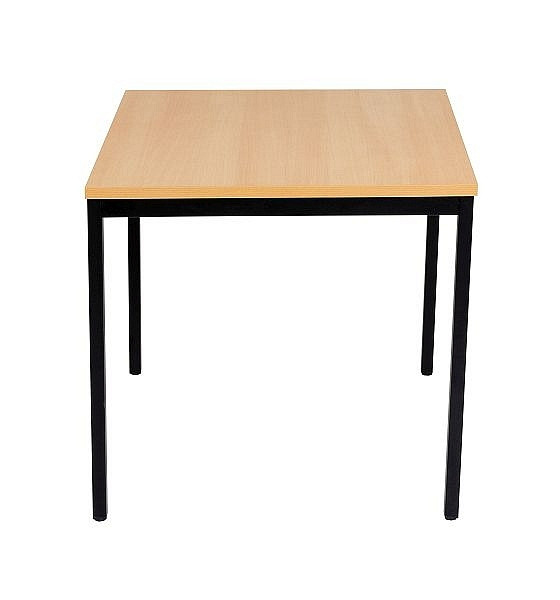 Mades Mehrzwecktisch 80x80 cm Buche Dekor/schwarz, MA1078511sbuA