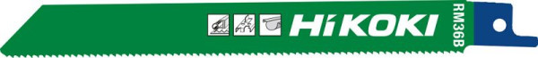 HiKOKI Säbelsägeblatt Metall BIM RM36B/S922BF, VE: 25 Stück, 752692