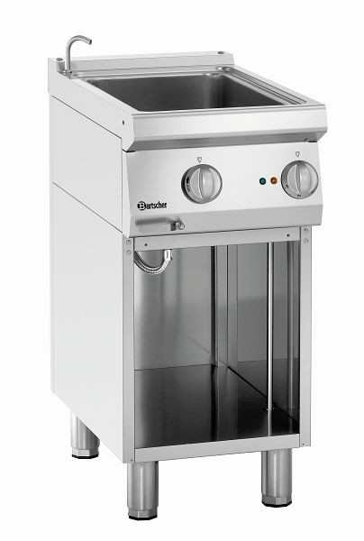 Bartscher Bain Marie 700, B400, Unterbau offen, mit Wassereinlaufhahn, 286301