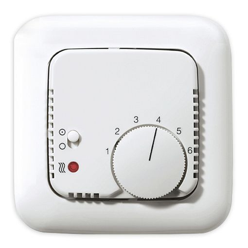 Etherma Elektronischer Fußbodentemperaturregler, weiß, 10-45°C, 32795