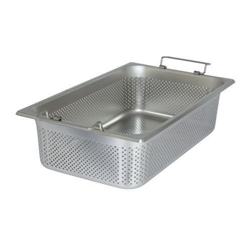 Rieber GN-Behälter 1/1 gelocht - Klappgriff, Höhe 140 mm, 84020206