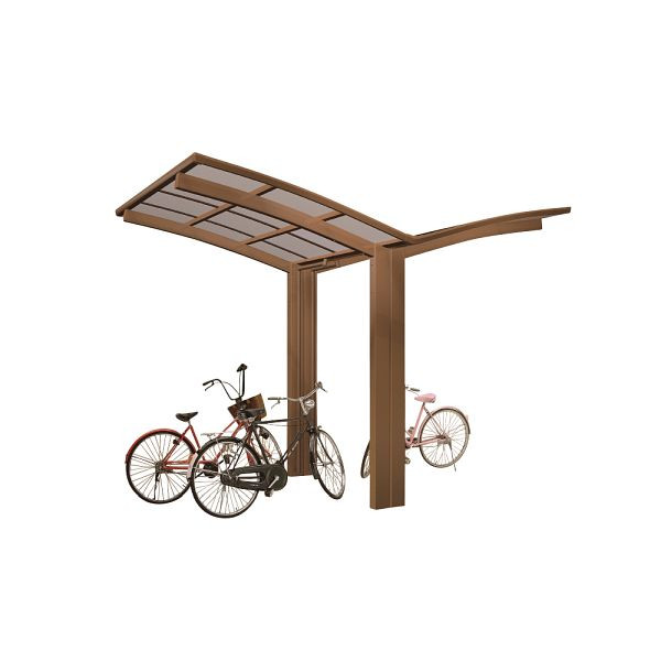 Ximax Aluminium Carport Portoforte Mini Typ 60 Y-Ausführung Bronze, 76018