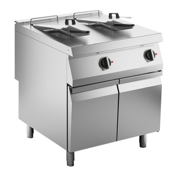 KBS Elektro-Fritteuse 2 Becken je 22 L Standgerät 36kW, 10514406