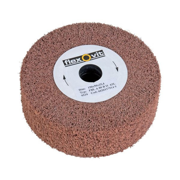 Flexovit verpresste Vlies-Scheibe Unified, Breite: 20 mm, FINE, 66261175164