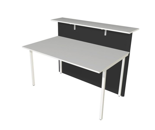 Kerkmann Atlantis, Erweiterungselement, B 1350 x T 1015 x H 1070 mm, anthrazit/weiß, 22344613