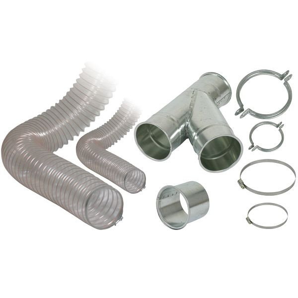 Holzkraft Absauganlagen-Anschluss-Set 120/80 mm, 5146080
