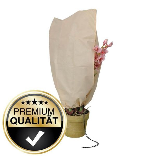 NOOR Winterschutzhaube XL 180cm x 120cm (H x B) mit Reißverschluss, 1 Zugseil, 011150XL