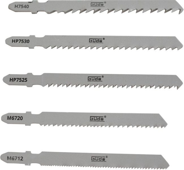 Güde Stichsägeblatt-Set 5-teilig, 58156, 4015671526618