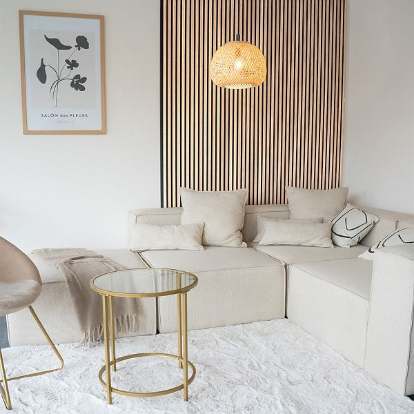 HOME DELUXE Akustikpaneel SONIC Light Oak 1 Paneel, 49546