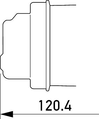 HELLA Kappe, Fernscheinwerfer, 9GH 145 943-001, 4082300199857