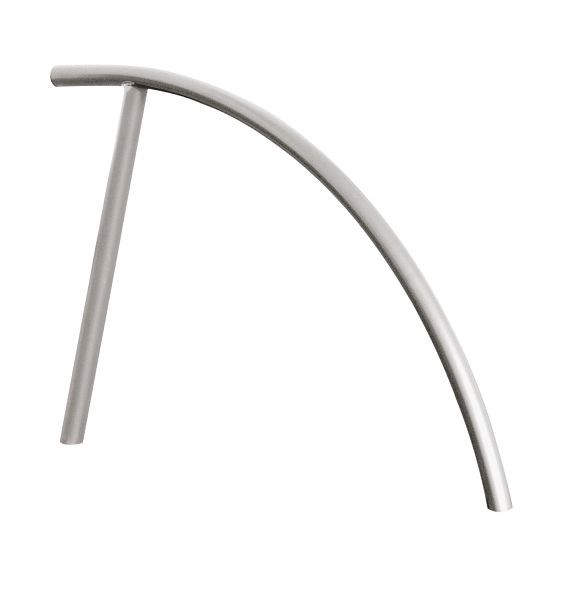 Schake Edelstahlfahrradanlehnbügel Ø 48 mm, zum Einbetonieren, 449_50