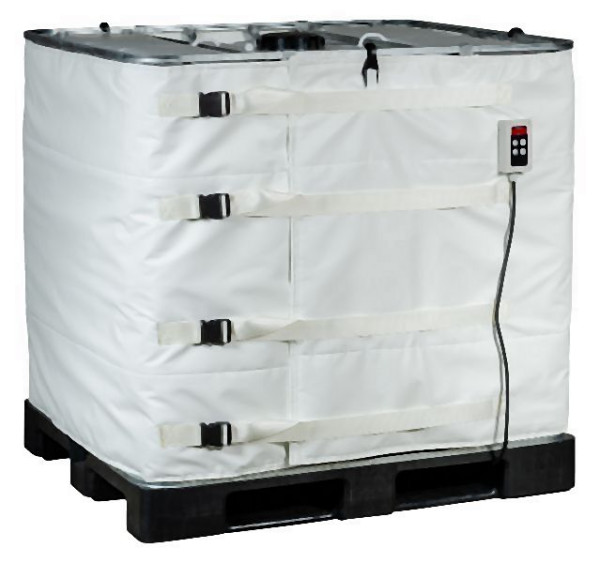 Kuhlmann Electro Heat IBC Container Heiz-Mantel für 1000L IBC für Frostschutz mit digitalem Regler 0-40ºC 230V 1300W 4400x1000mm, 20-2798