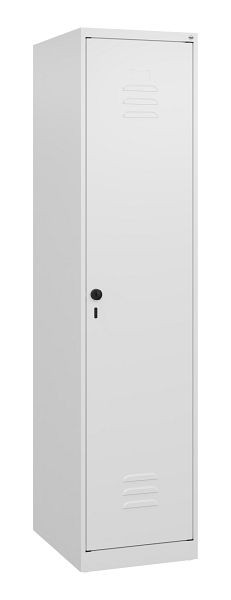 C+P Umkleidespind Classic PLUS, 1700x400x500mm, 9016/9016, Drehriegel, 0800007-12 S10012