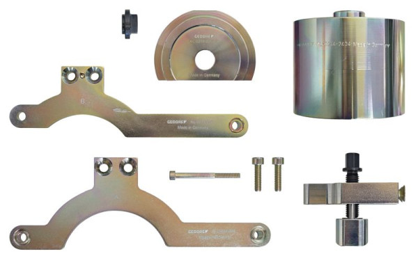 GEDORE KL-0214-241 Ergänzungssatz für KL-0214-221 Doppelsilentlager-Werkzeug, 3267695