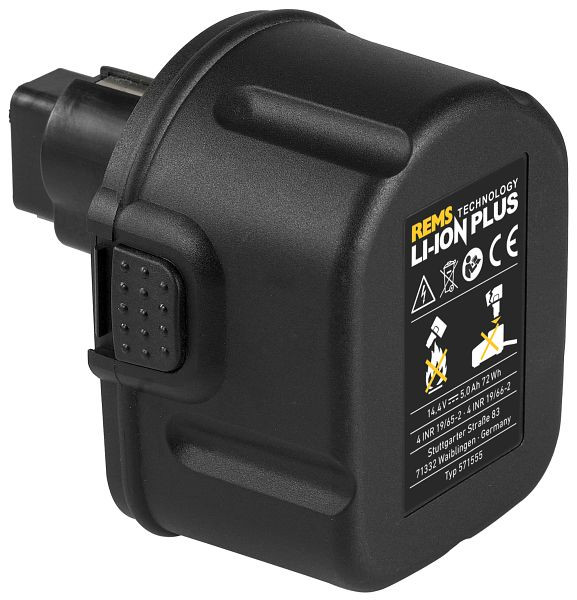 REMS Akku Li-Ion Plus 14,4V, 5,0Ah, 571555 R14, 4039976109369